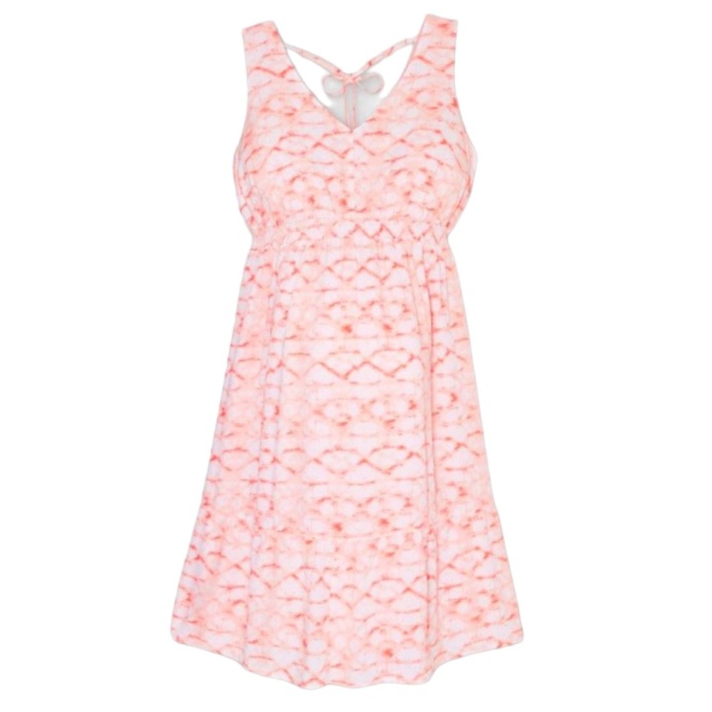 Isabel maternity sleeveless tie dye gauzy dress size xs